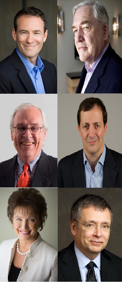 Conrad Black, Terence Corcoran, Andrew Coyne, Diane Francis and Warren Jestin