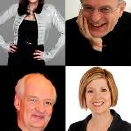 Jeanne Beker, David Daniels and Colin Mochrie